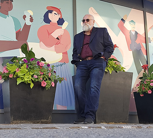 Soaring Pig Studios owner, Stephen Dafoe