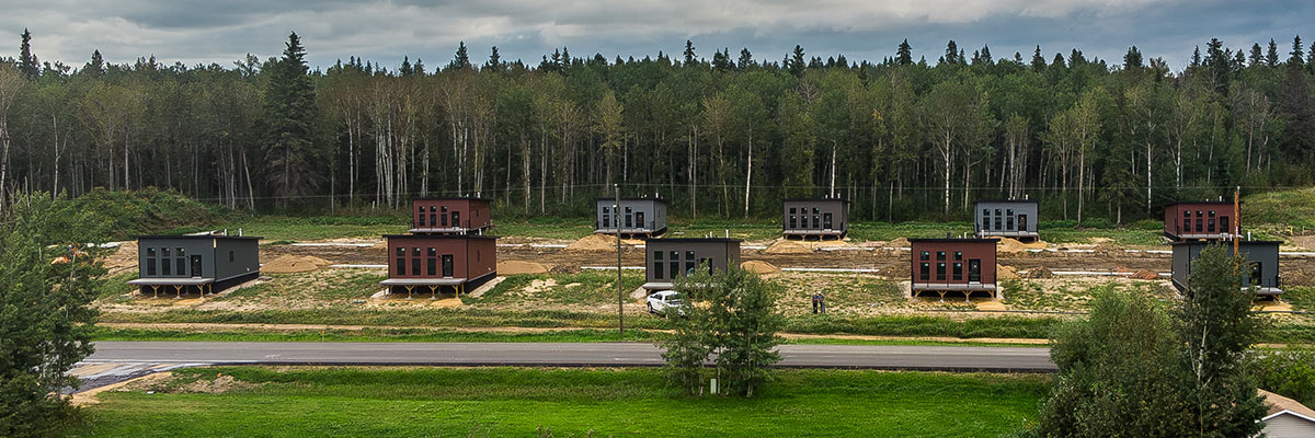 Elder Suites at Calling Lake, a development by Soaring Pig Studios client Pleasant Homes.