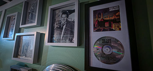Pink Floyd Animals displayed in The Soaring Pig